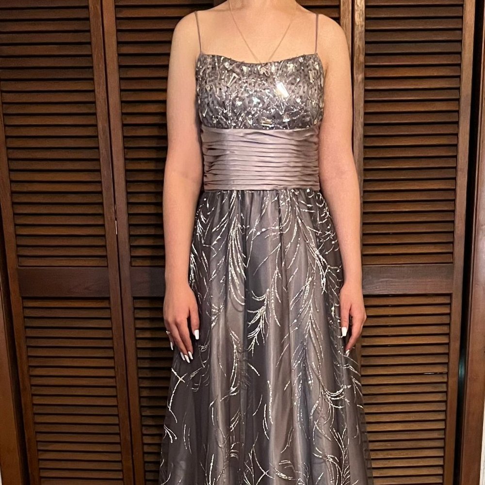 Sparkly purple dress size 5